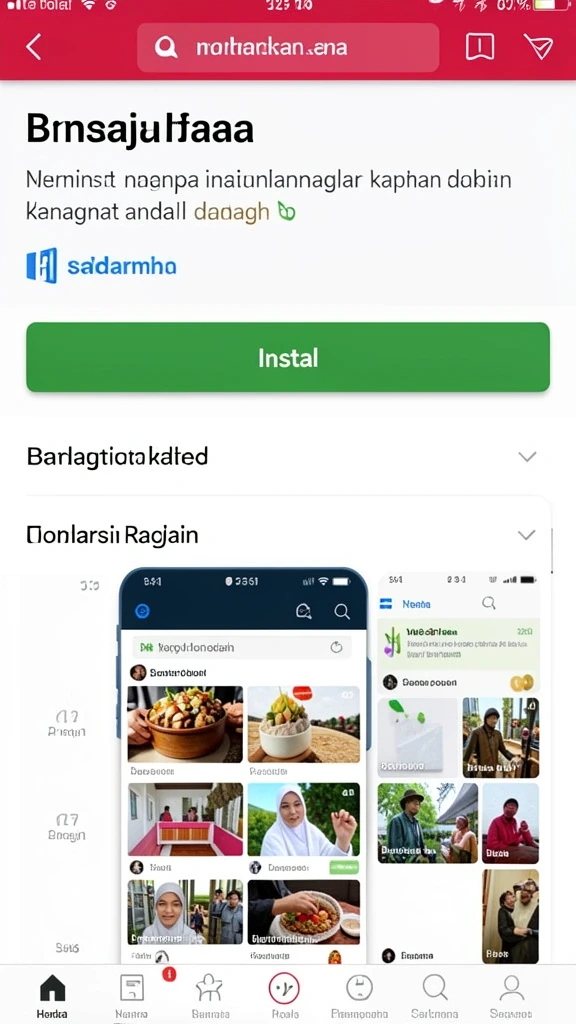 Pengaturan planet yang indah dan menakjubkan.