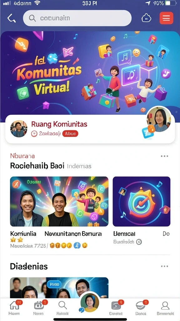 Tangkapan layar menampilkan karakter baru yang menarik.