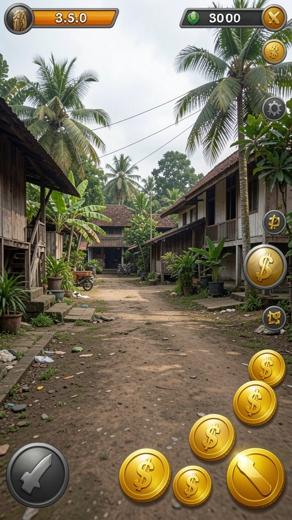 Karakter unik dengan desain yang memikat.