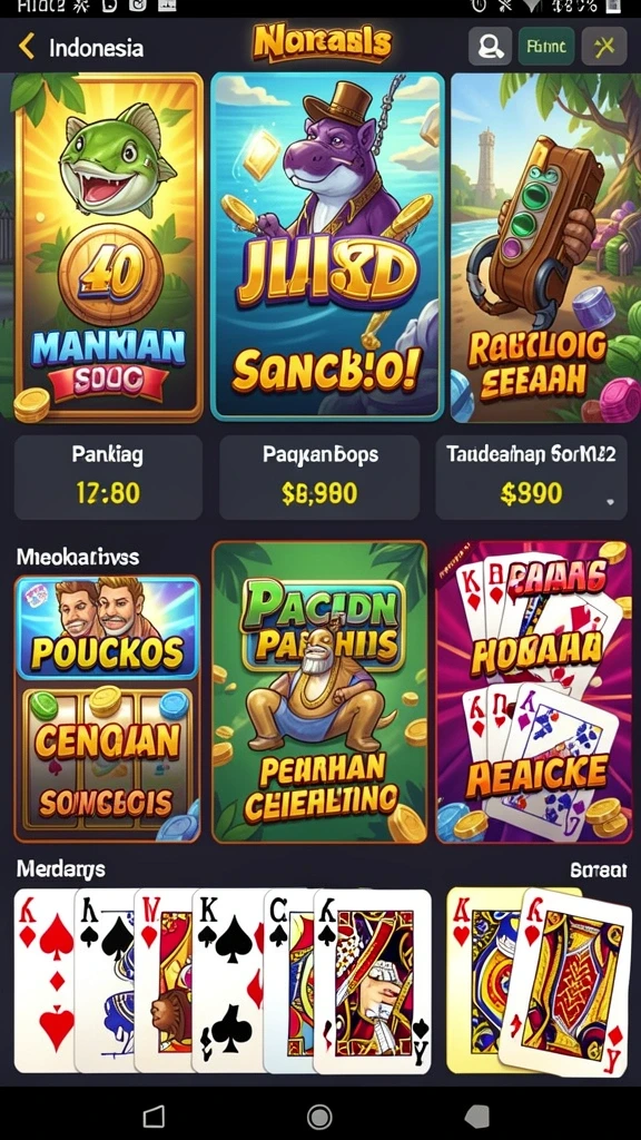 Screenshot kedua menunjukkan pemain beraksi dalam tantangan seru.