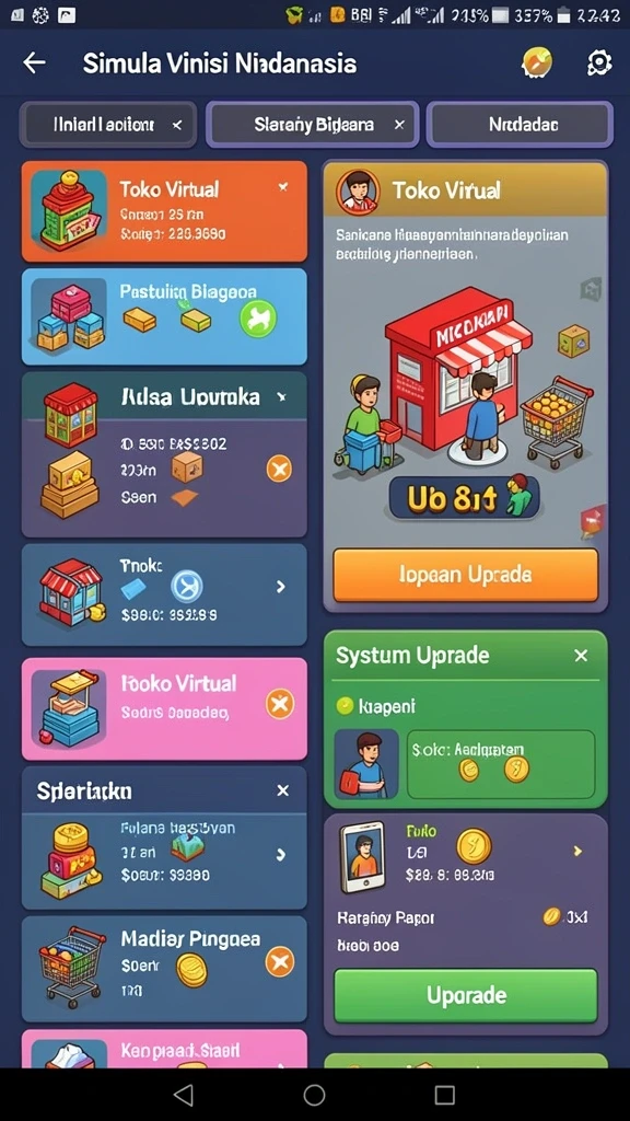 Pengalaman bermain yang tidak terlupakan dan seru.
