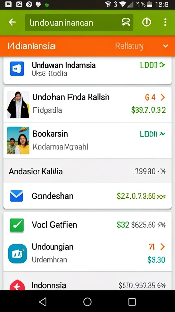 Beragam permainan judi yang tersedia untuk semua pemain.