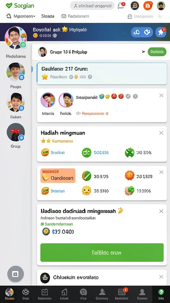 Screenshot memperlihatkan fitur bonus menarik dalam permainan.