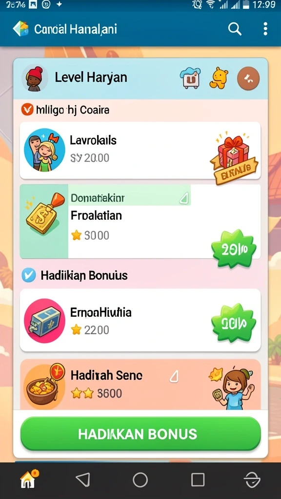 Tampilan utama game BOMTOTO yang menarik perhatian.