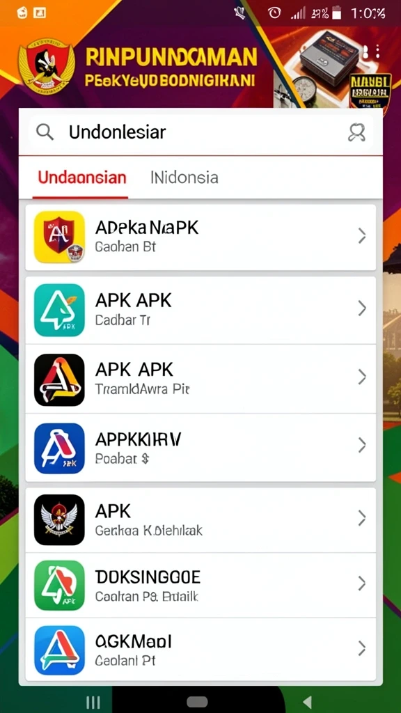 Berbagai jenis permainan yang seru dan menantang.