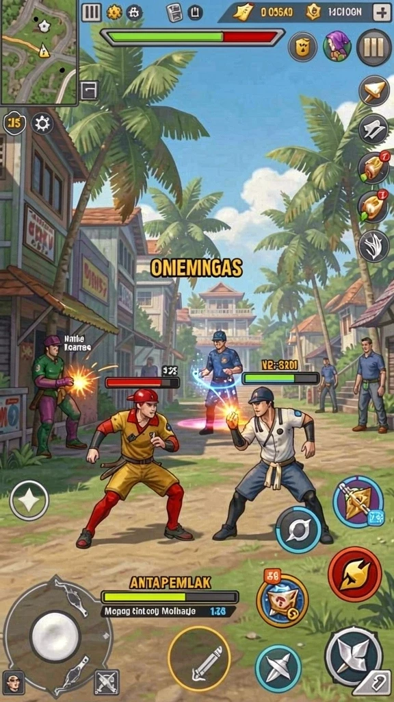 Tampilan menu utama yang menarik dan intuitif.