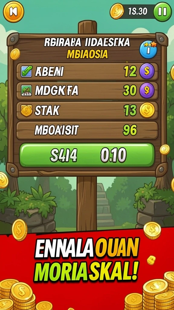 Tampilan menu utama DAYA138 yang menarik.