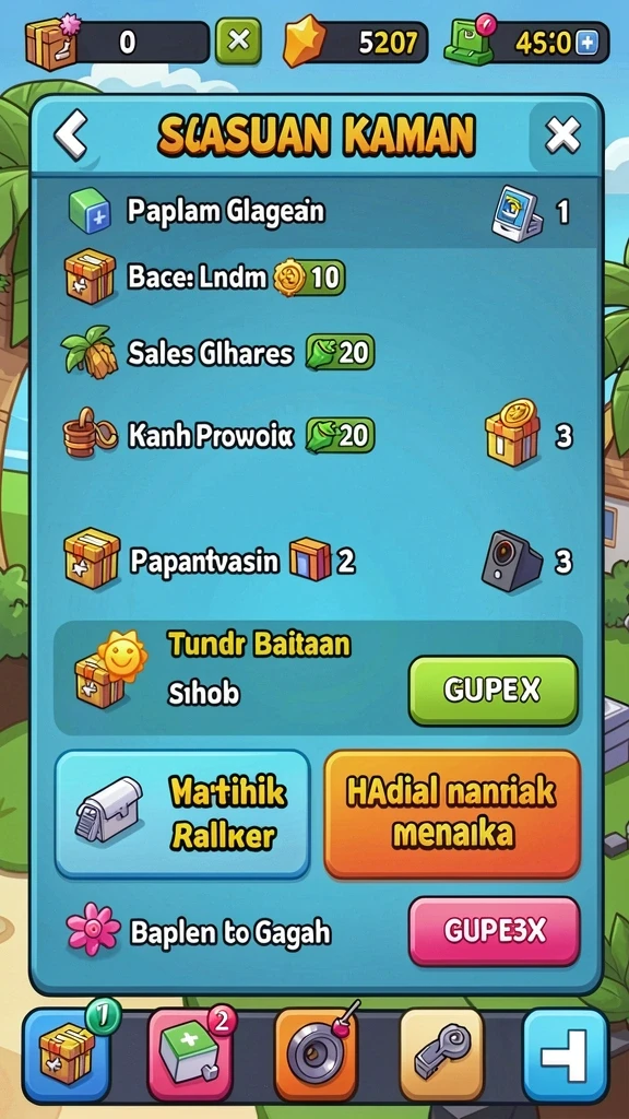 Tampilan antarmuka yang menarik dan mudah dinavigasi.