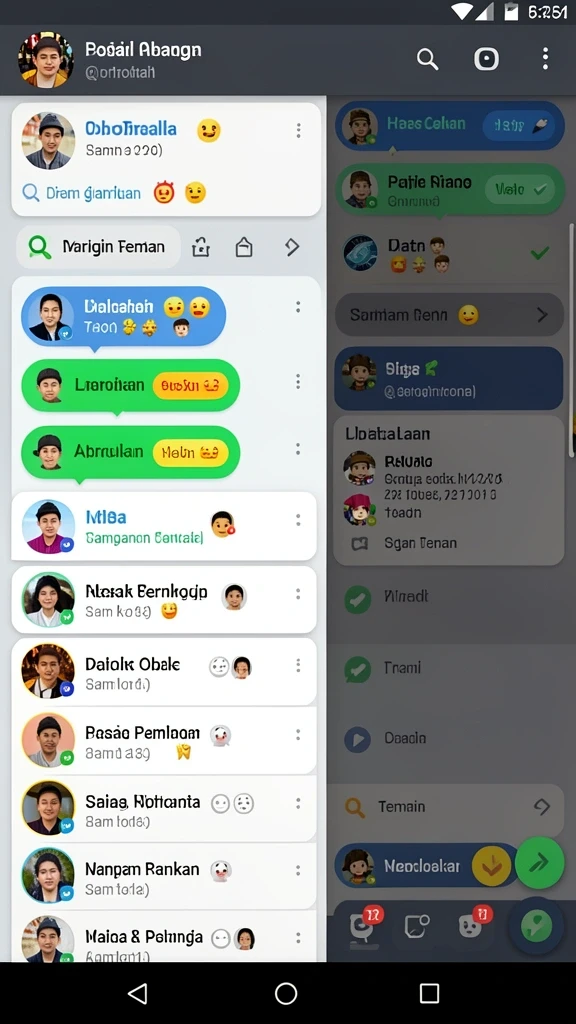 Tampilan antarmuka yang intuitif dan menarik.