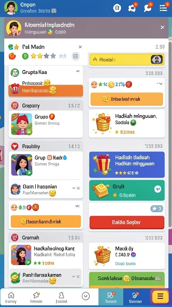 Fitur multiplayer memungkinkan interaksi seru antar pemain.