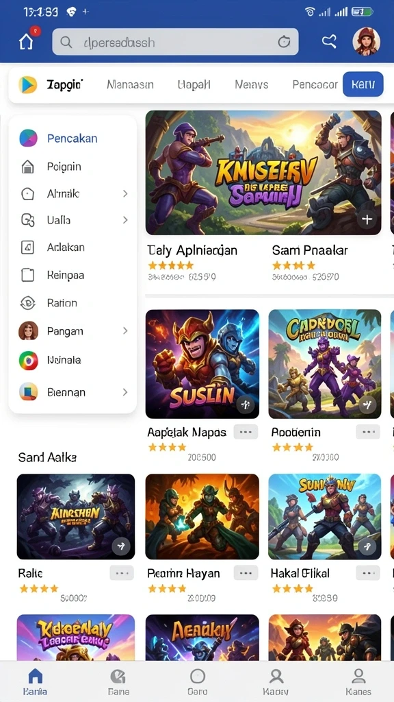 Pengaturan permainan yang fleksibel dan menyenangkan.