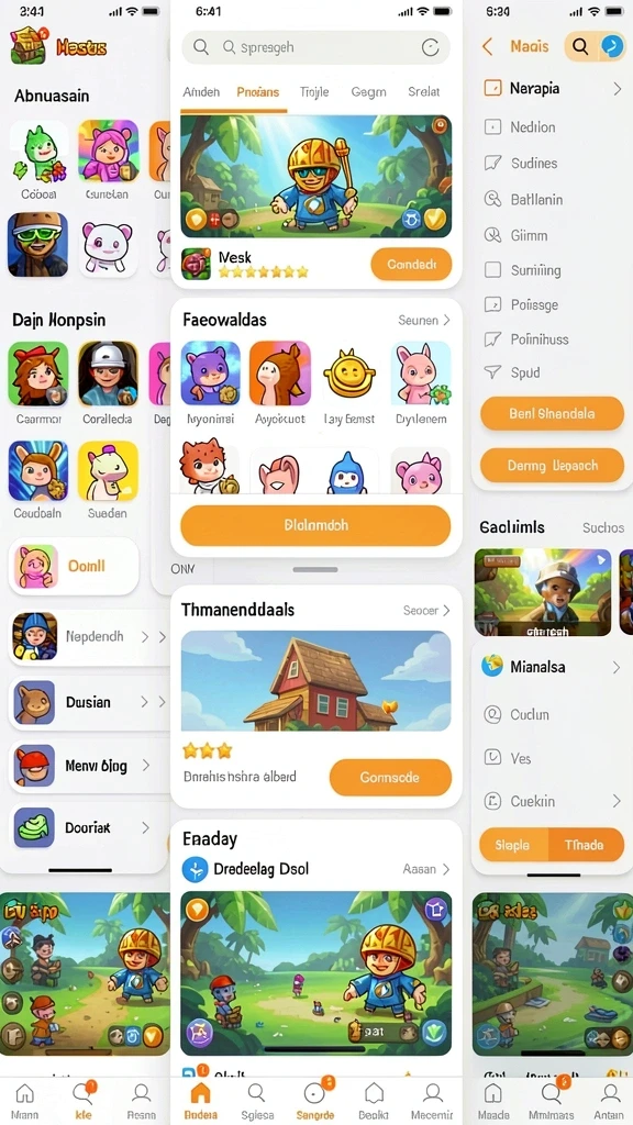 Tampilan permainan slot dengan grafis yang menarik.