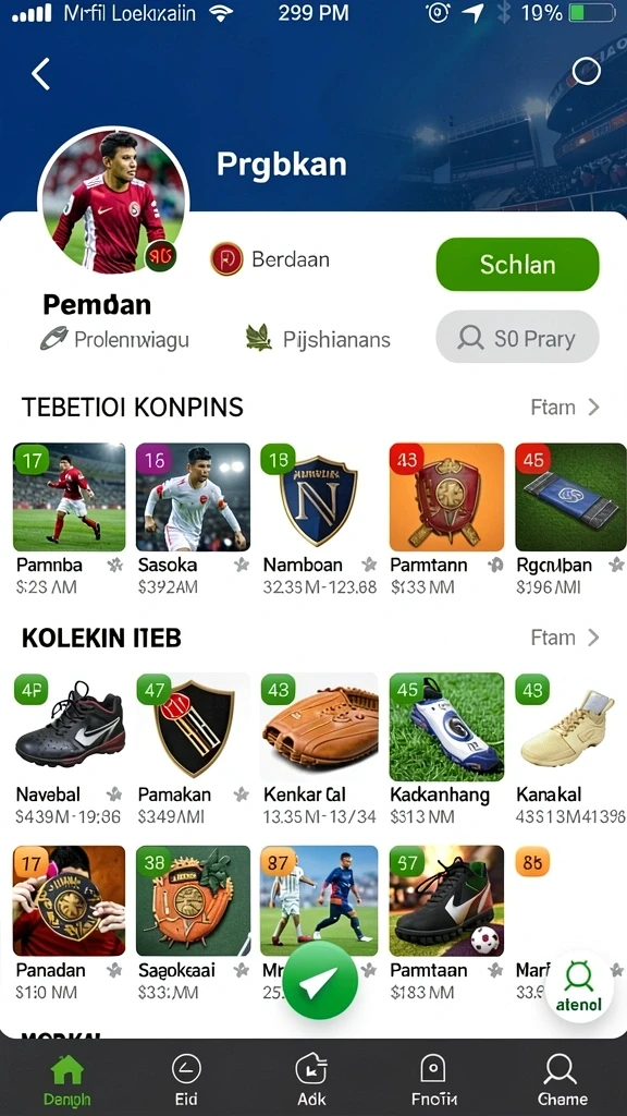 Fitur komunitas untuk interaksi antar pemain.