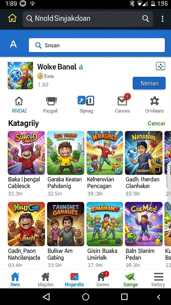 Tampilan antarmuka yang menarik dan mudah digunakan.