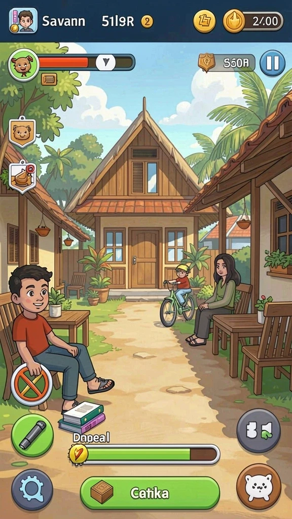 Sistem hadiah yang menarik dan memotivasi pemain.