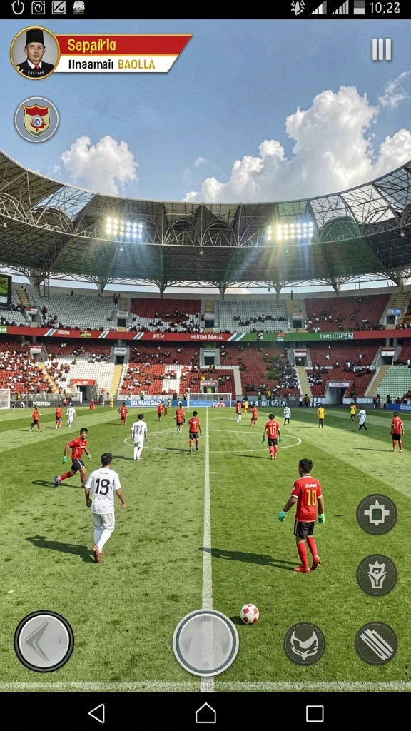 Karakter unik dan beragam di dalam game.