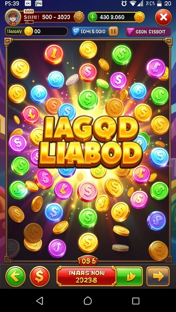 Tampilan antarmuka LUSA777 yang menarik dan user-friendly.