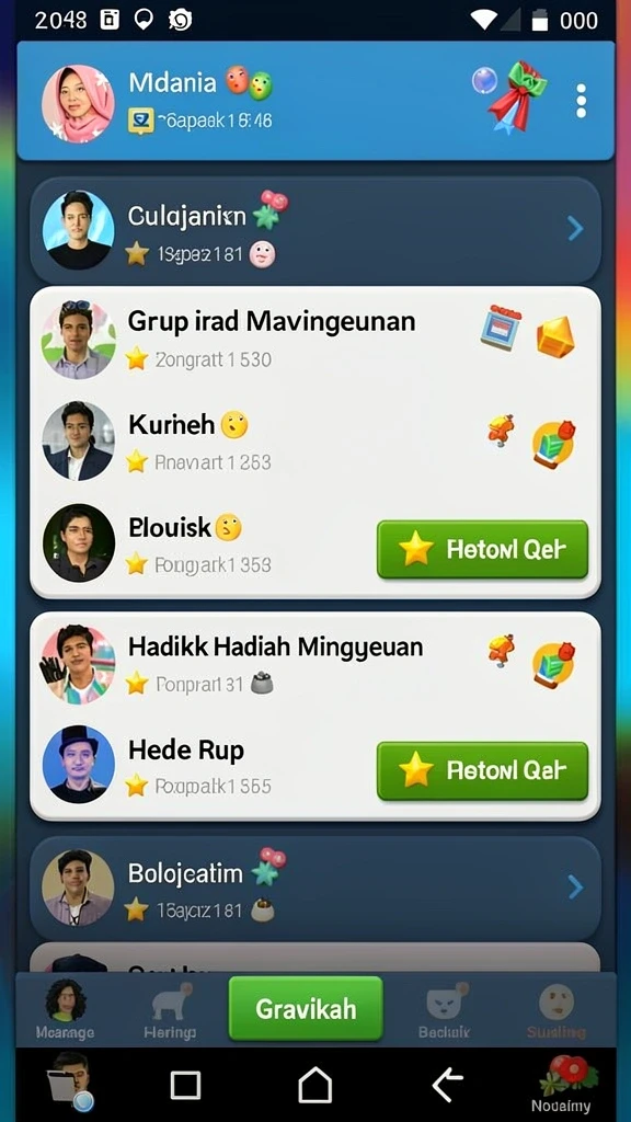 Beragam pilihan permainan untuk semua selera.