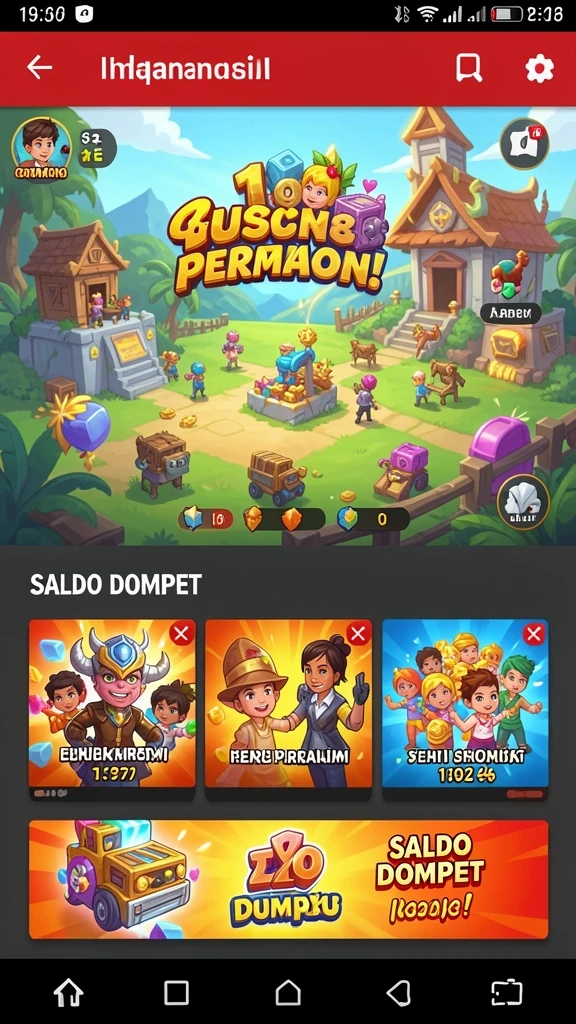 Fitur multiplayer untuk bermain bersama teman.