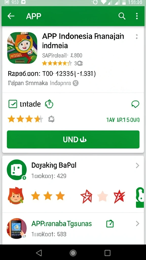 Screenshot pertama menunjukkan aksi seru dalam game.