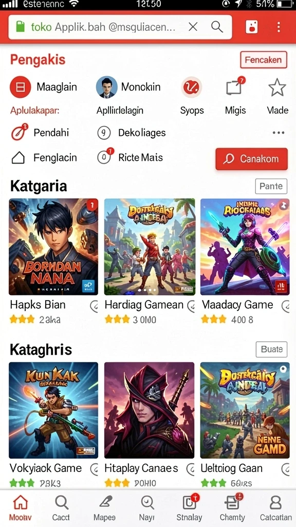 Antarmuka pengguna yang ramah dan mudah dinavigasi.