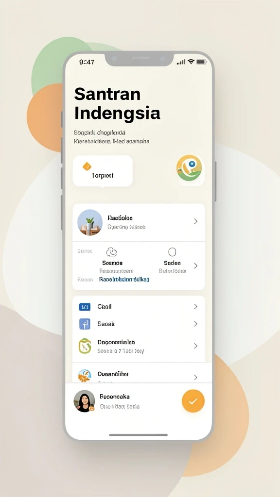 Tampilan antarmuka yang user-friendly dan menarik.