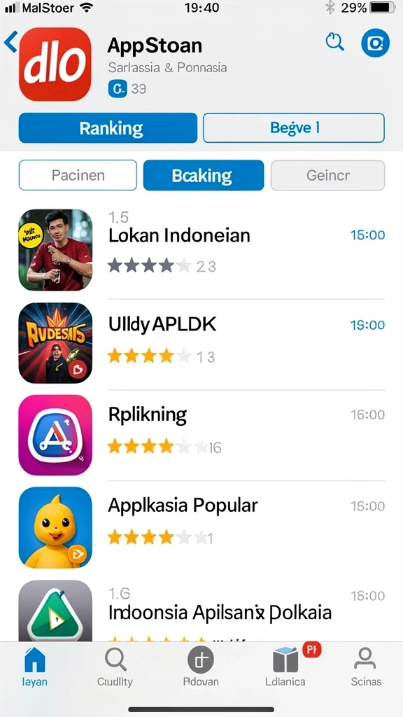Tampilan antarmuka yang menarik dan user-friendly.