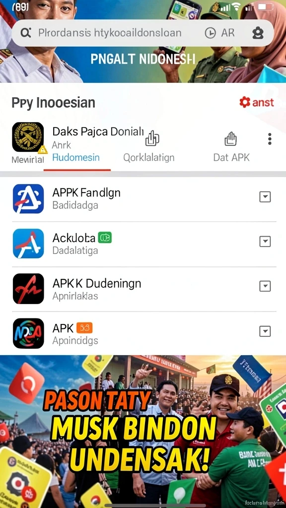 Tampilan antarmuka pengguna yang intuitif.