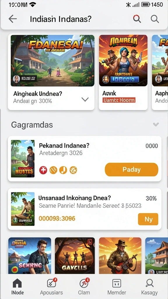 Karakter unik yang dapat di unlock saat bermain.