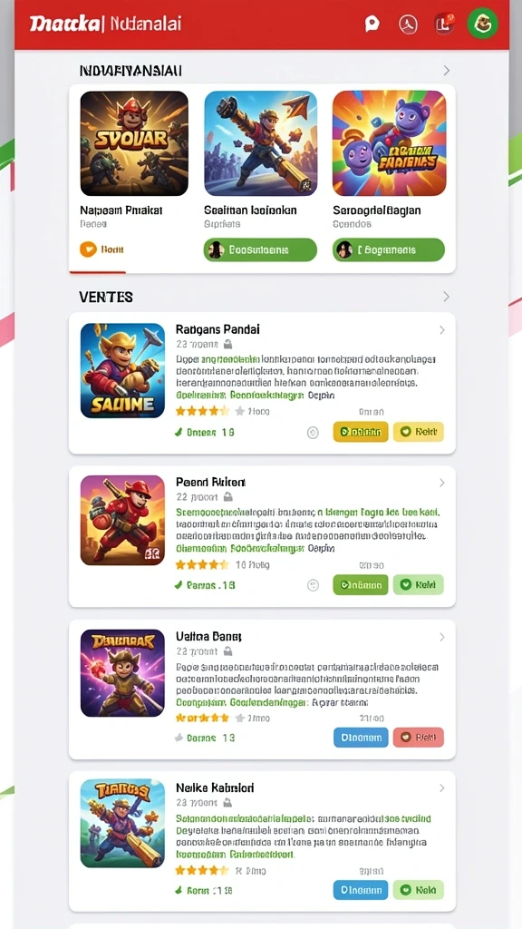 Sistem reward yang memotivasi pemain untuk terus bermain.
